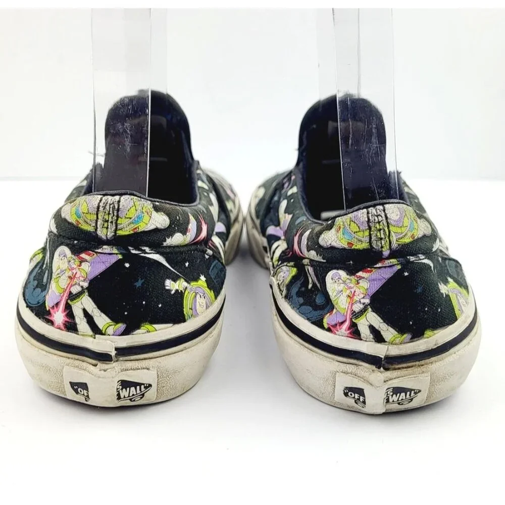 Buzz Light Year Vans Asher Slip-On Kids Sneaker‎ - Size 4